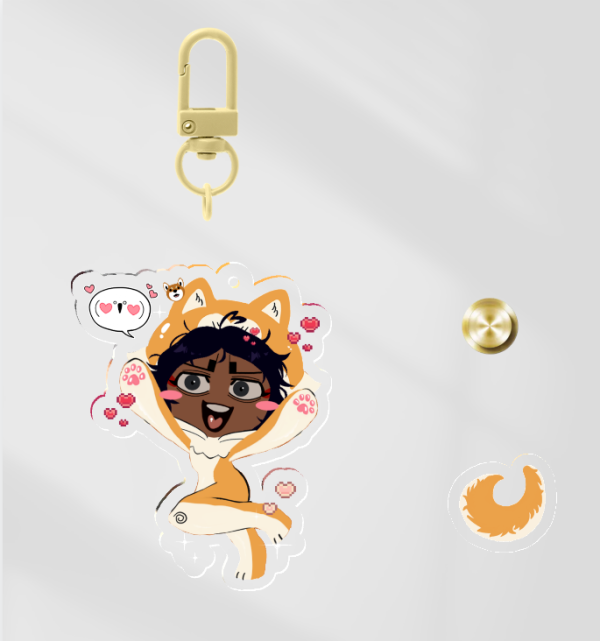 [GK] Ft. Koito Tail-wagging Keychain