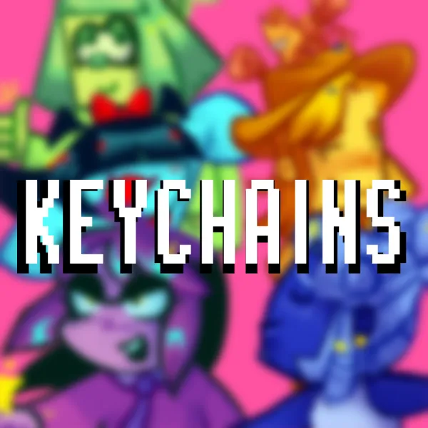 6 Flowers Set (Keychains)