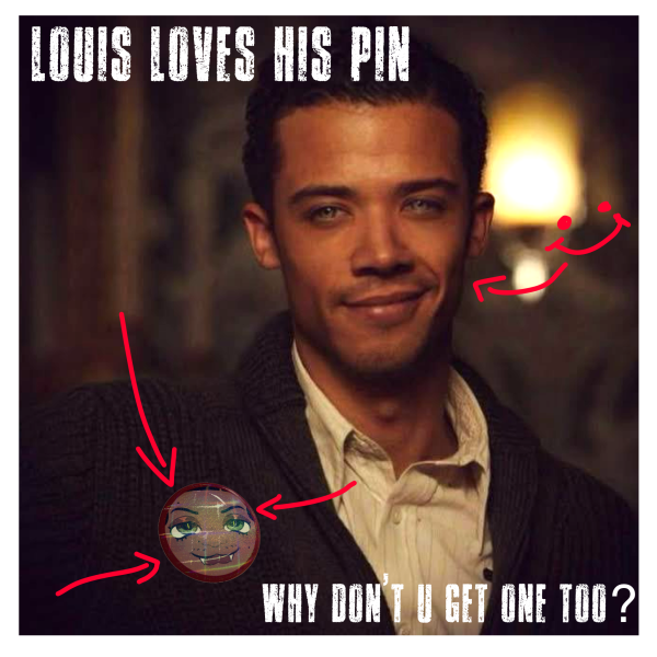 LOUIS DU POINTE DU LAC (Button Pins)