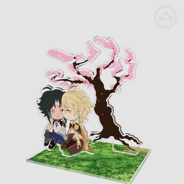 Genshin Impact Couple Acrylic Standee