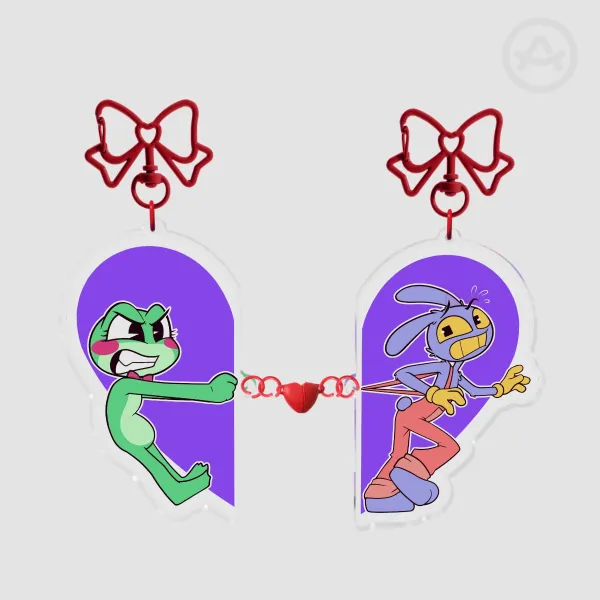 Ribbit x Jax Acrylic Magnet Keychains