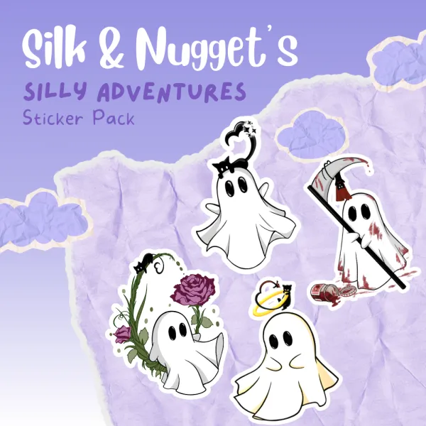 Silk & Nugget Sticker Pack