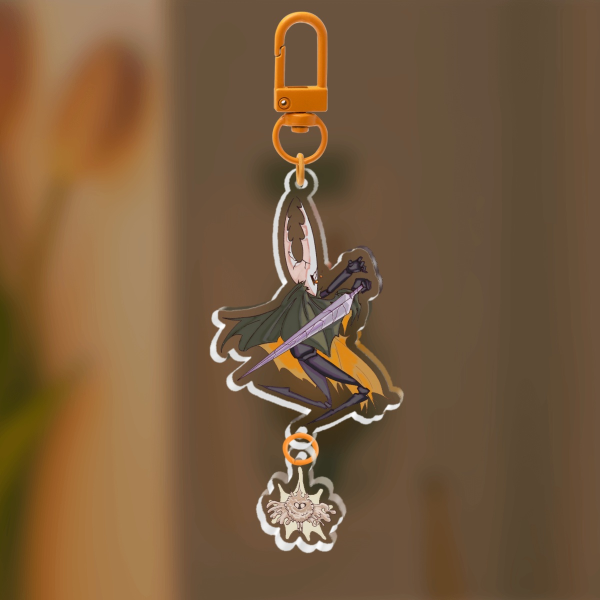 Hollow Knight - Double Keychain