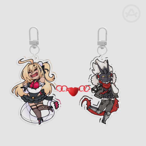 Cissilly magnet acrylic keychain