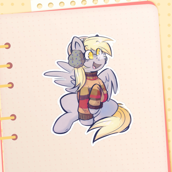 MLP Derpy Hooves Glossy Sticker