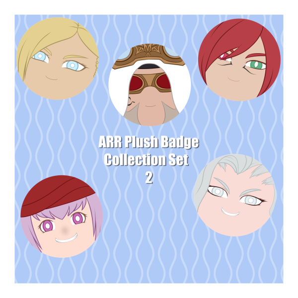 ARR Plush Badge Collection Set 2