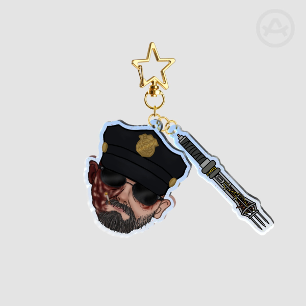 The Outlast Trials - Leland Coyle Acrylic 2-Piece Keychain