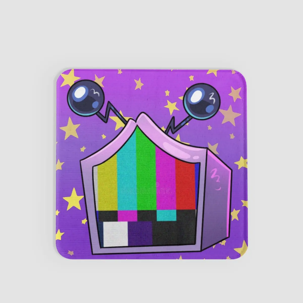 Lenticular Tenna Glitch Sticker