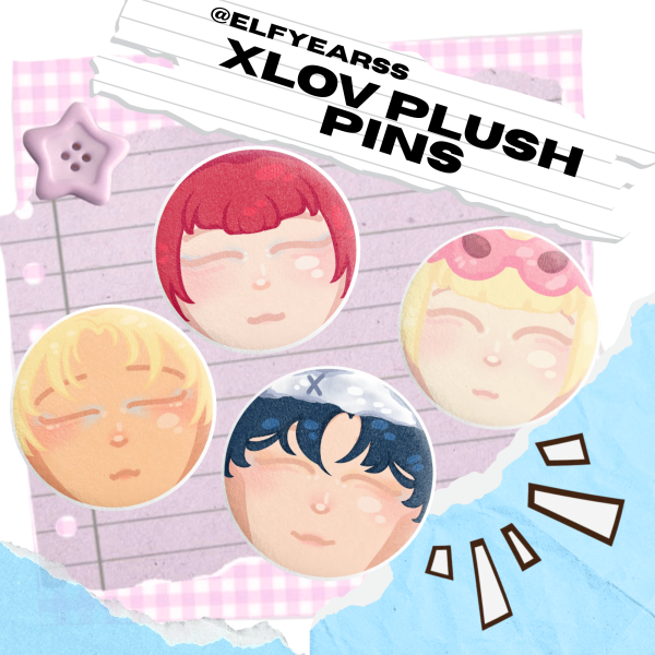XLOV Plush Pins
