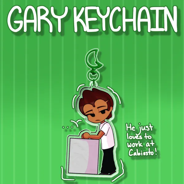 Gary Trey (Clear Acrylic) Keychain