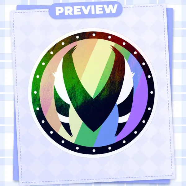 I.M.P. Pride - Rainbow Holo Sticker