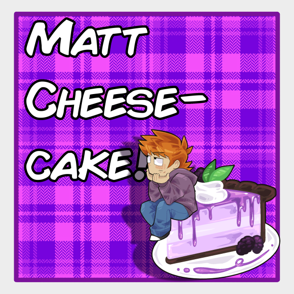 Matt Cheesecake Keychain