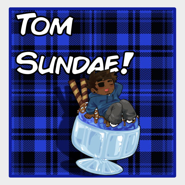 Tom Sundae Keychain