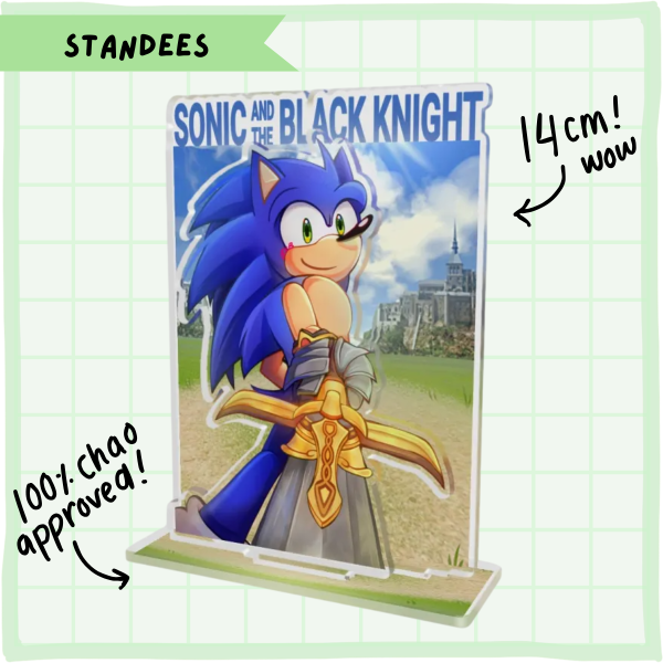 Sonic and The Black Knight: Sonic Character Standee [Sonic The Hedgehog]