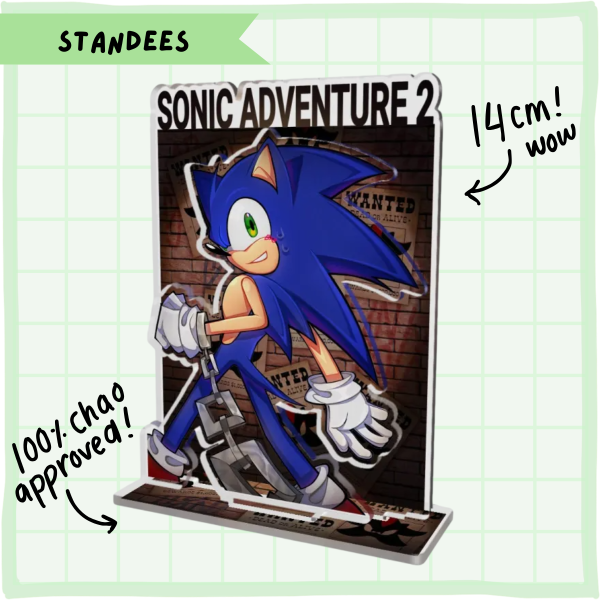 Sonic Adventure 2: Sonic Character Standee [Sonic The Hedgehog]