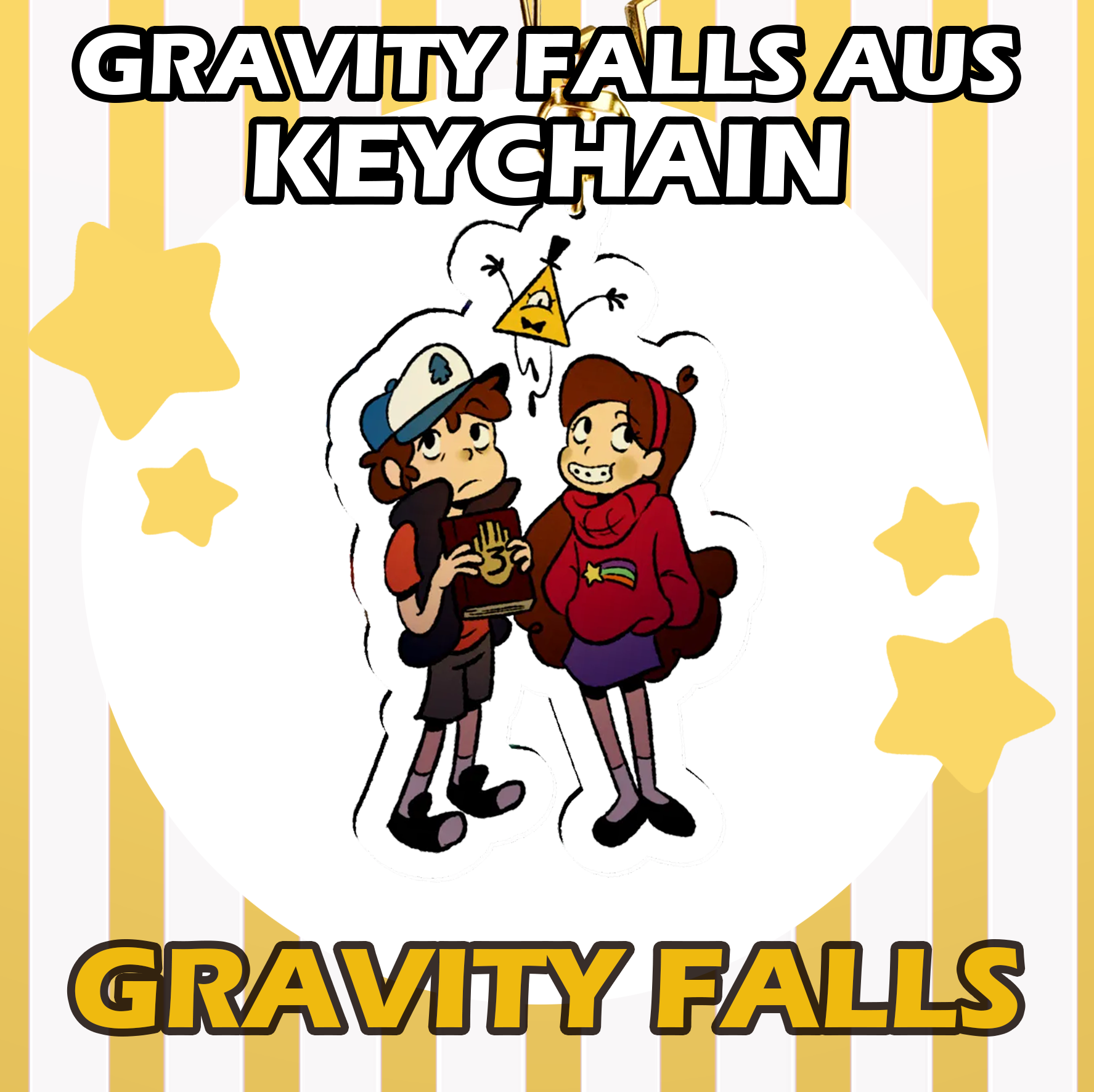 Gravity Falls || Gravity Falls AUs Keychains