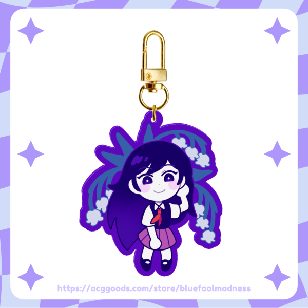 Headspace Mari [OMORI] - Acrylic Keychain