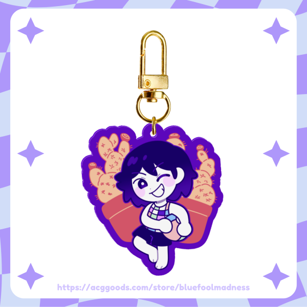 Headspace Kel [OMORI] - Acrylic Keychain