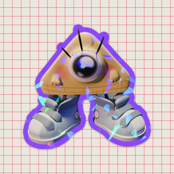 3D Baby Bill Cipher | Sticker