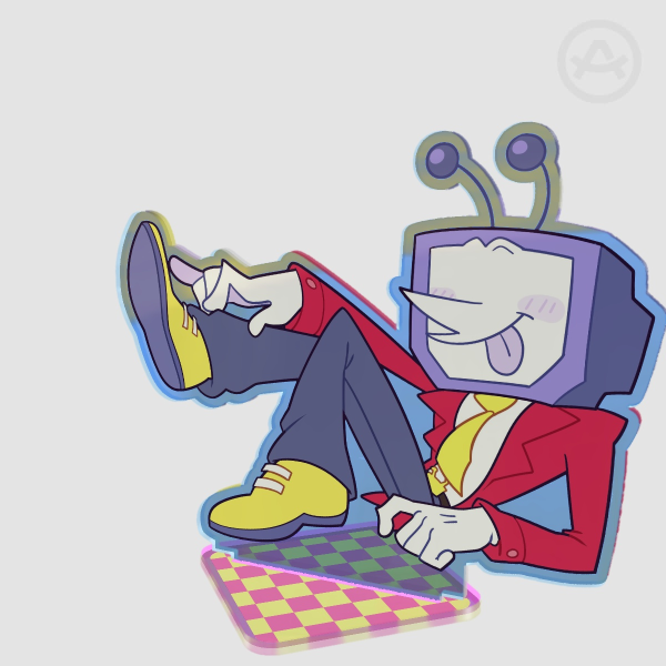 Tenna [Deltarune] - Rainbow Acrylic Standees