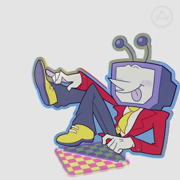 Tenna [Deltarune] - Rainbow Acrylic Standees
