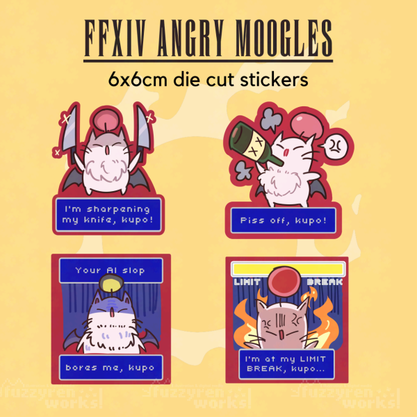 FFXIV Angry Moogle set