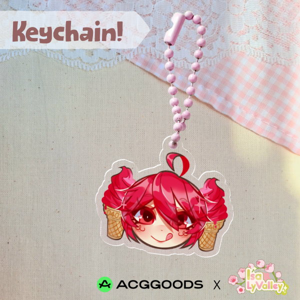 Kasane Teto Acrylic Keychain
