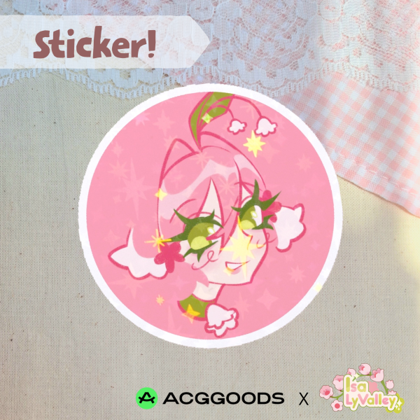 Pink Fairy Liliv Sticker