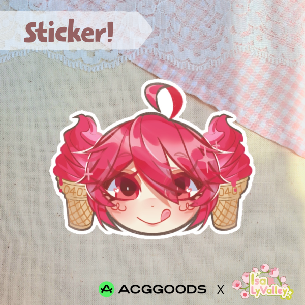 Kasane Teto Sticker