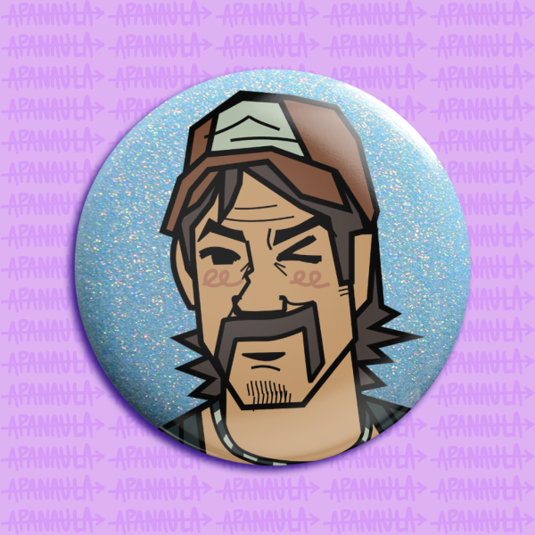Kenny Blue Holographic Badge