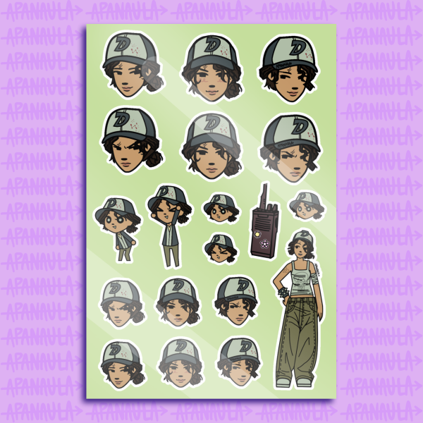 Clems Sticker Sheet
