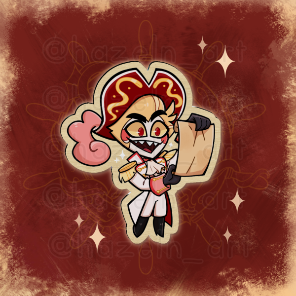 Lucifer Wooden Pin