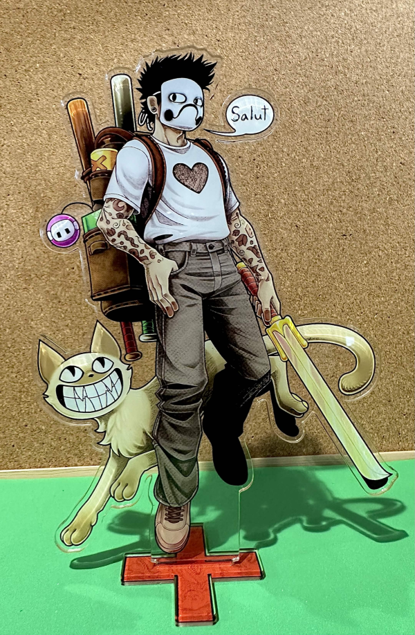 Zacharie and the Judge OFF Standee