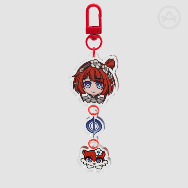 [HSR] Connection Keychain - Tribbie