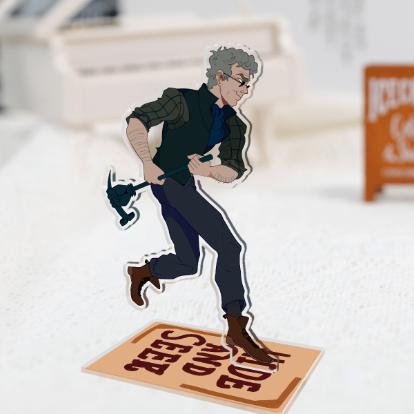 Titus Danforth acrylic standee