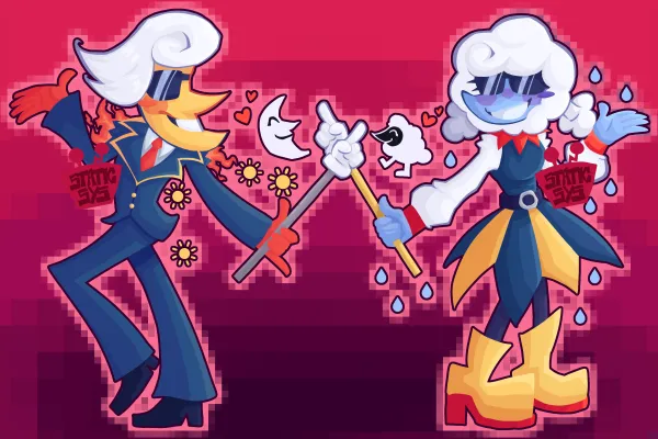 Matching Elnina & Lanino Keychains