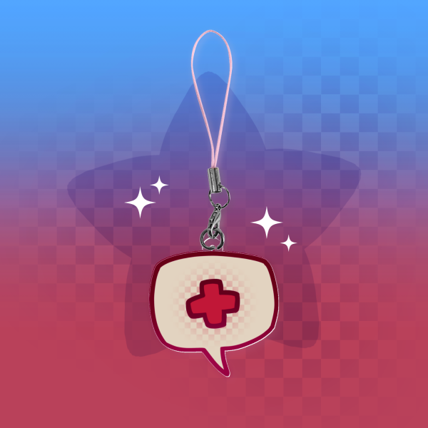 TF2 | Medic call Clear Acrylic phone charm