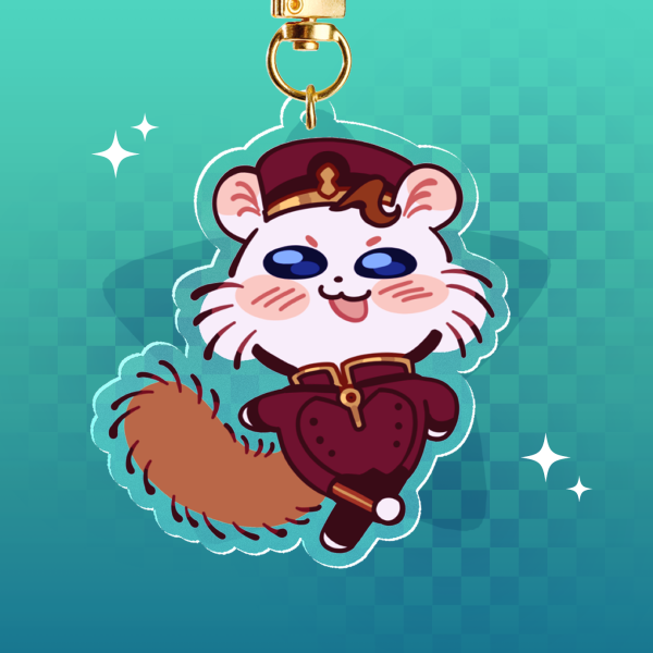 DEADLOCK | Colored Edge doormonga 6cm Acrylic Keychain
