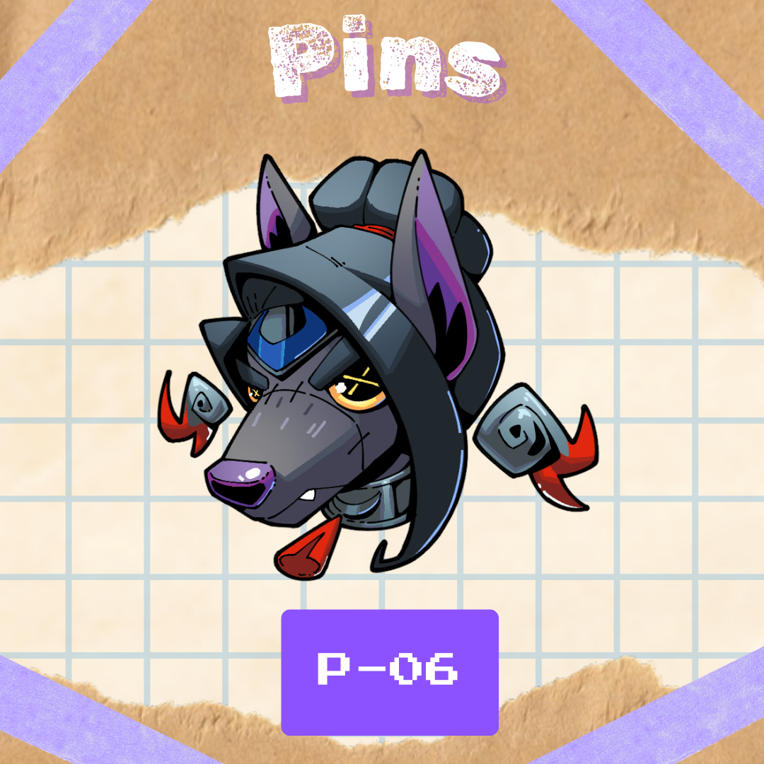 P-06 "Nemesis Companion - Hades 2" -  Acrylic Pins