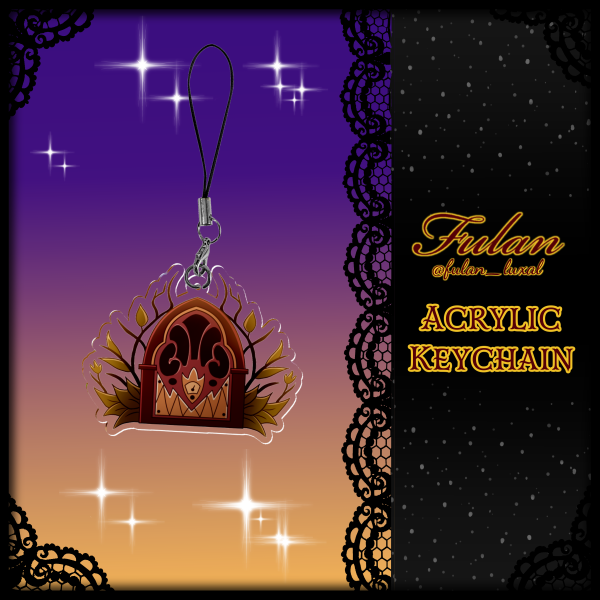 Alastors Radio ・ Keychain
