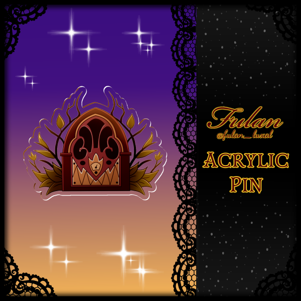 Alastors Radio ・ Acrylic Pin