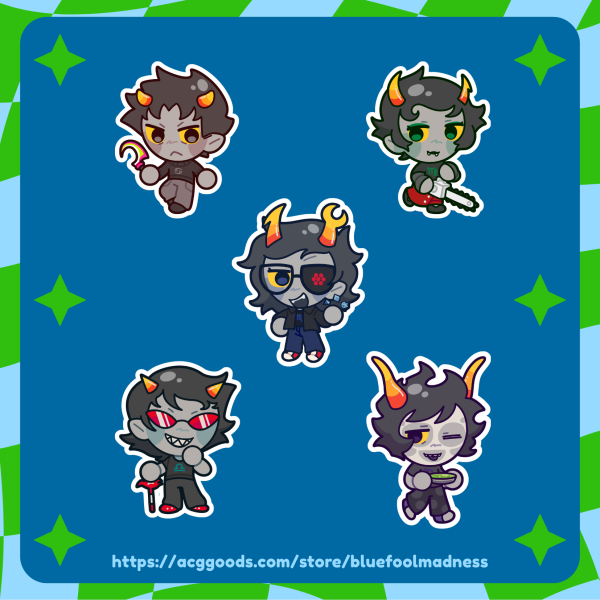 Chibi Trolls Vol.1 [HOMESTUCK] - Sticker set