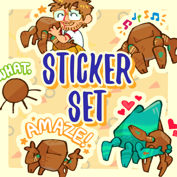 Project Hail Mary - (Mostly) Rocky Sticker Set