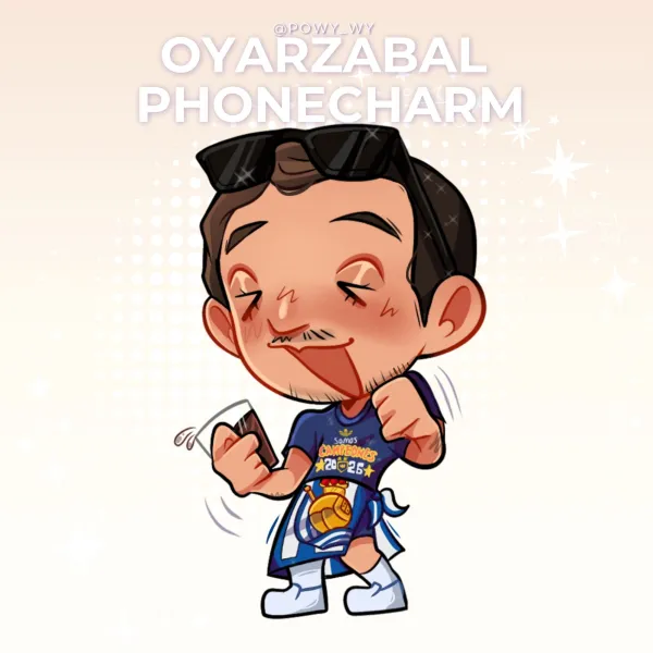 Oyarzabal phonecharm!!