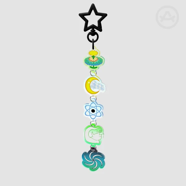 Jade Harley Charm Connection Acrylic Keychain