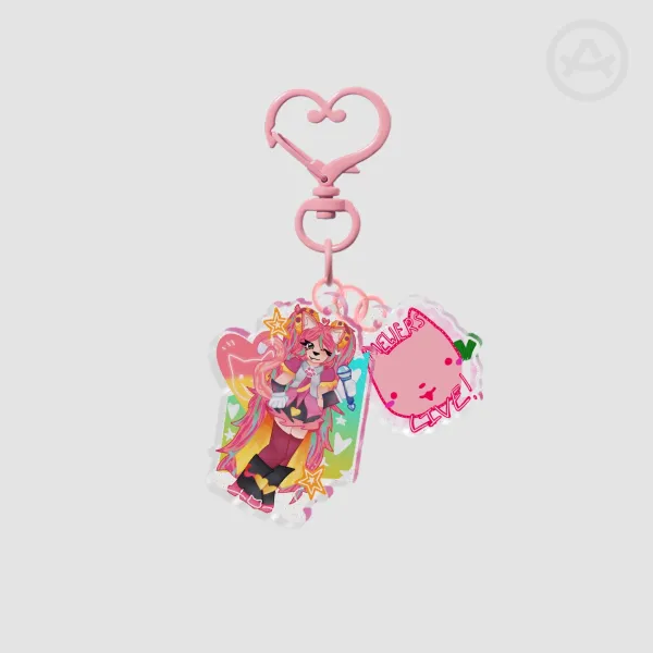 Mad mew mew x miku keychain!
