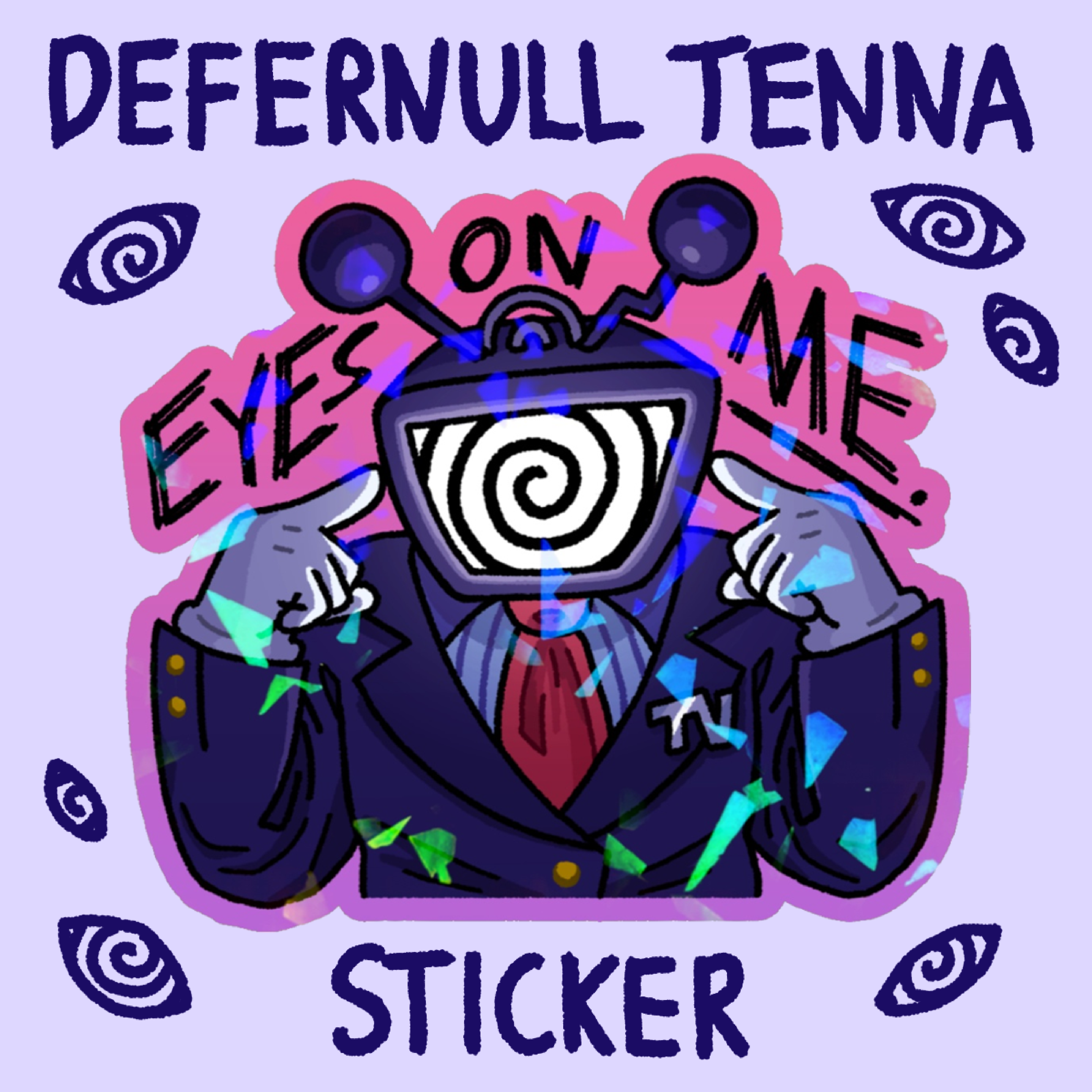 Defernull Tenna Sticker
