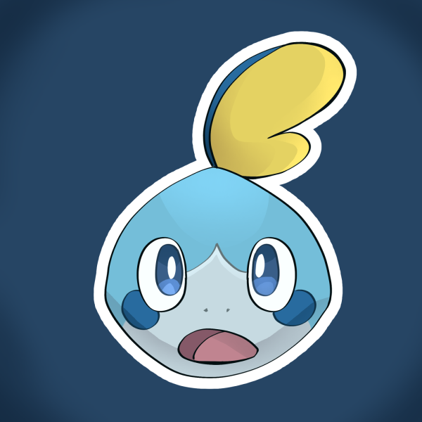 Sobble Fridge Magnet, Pokemon