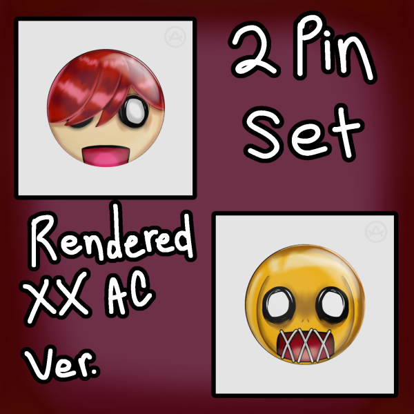 A.B.A and Paracelsus 2 Pin Bundle (Guilty Gear XX Accent Core)