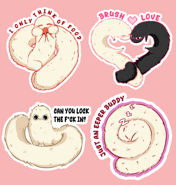 Brushbuddy Stickers